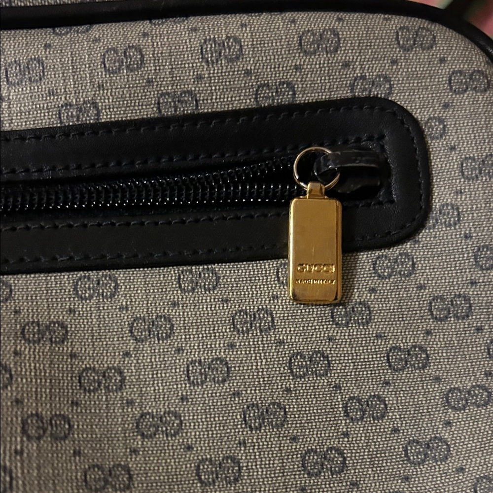 Gucci Black and Gray Crossbody Bag - Picture 6 of 12